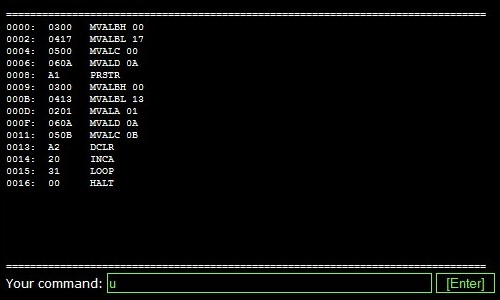 Screenshot of BETRIC unassembling