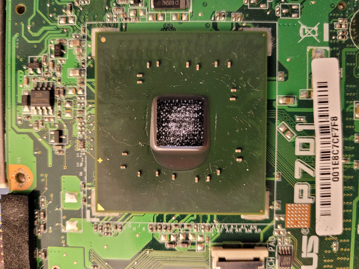 picture of the intel north bridge chip