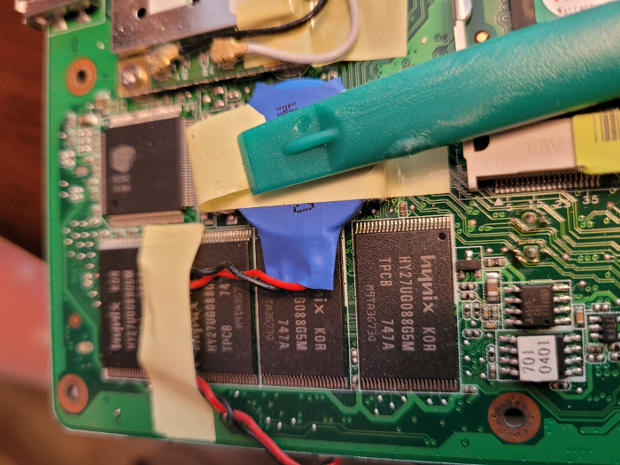 the actual memory for the ssd