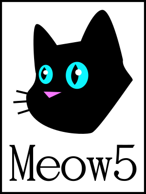 meow5 cat logo