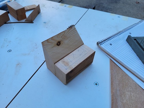 the enclosure is roughed in