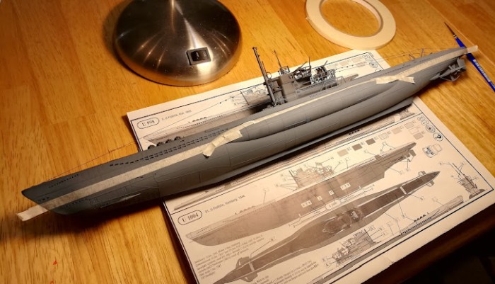 masking for the waterline