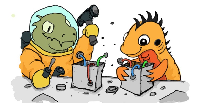 Zero and Ziggy fix things for Ziglings