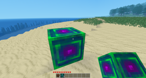 screenshot of foo blocks being used in a luanti minetest world