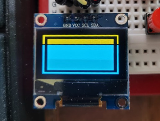 perfect straight rectangles on oled screen