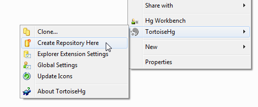 Creating a repository