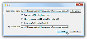 Creating a repository