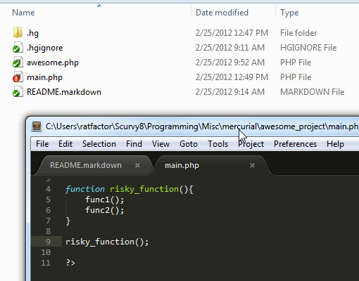 the experimental feature is complete