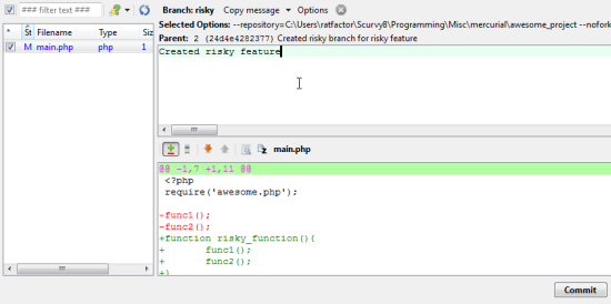 Committing the new feature