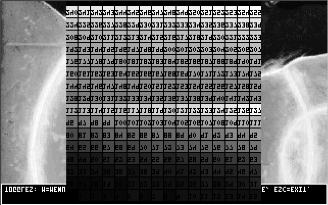 bitmap greyscale with palette screencap