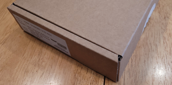 plain cardboard box