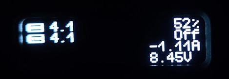 oled display when charging