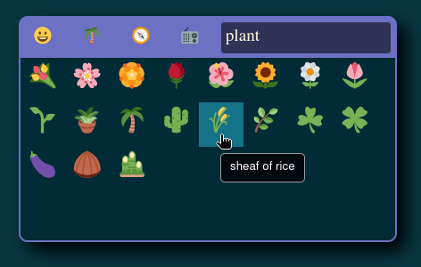 Screenshot of Faceclick popup