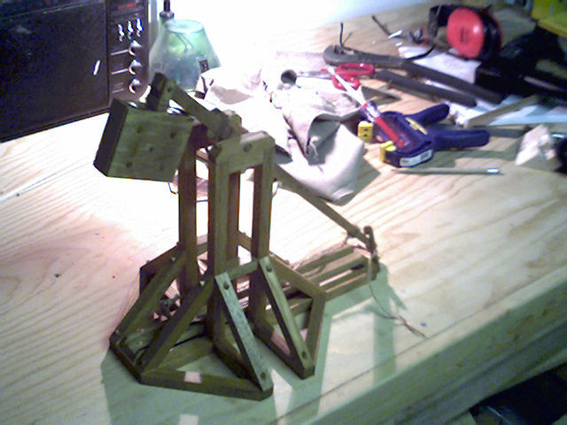 finished trebuchet